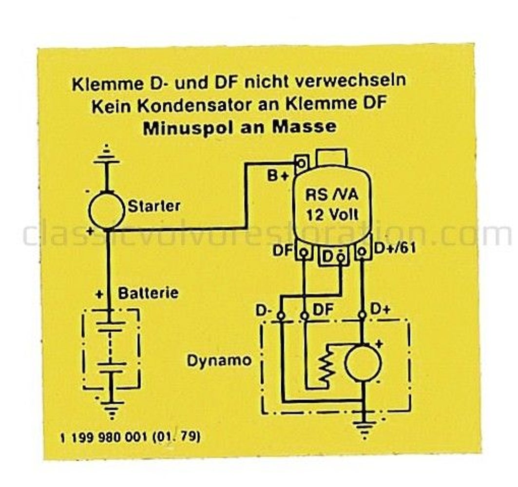 Mærkat laderelæ 12V — bild 2 av 2
