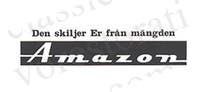 Klistermærke "Det adskiller dig fra..." til Volvo Amazon — bild 1 av 2
