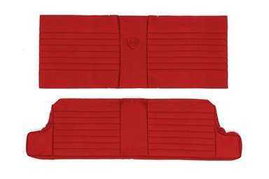 Bagsædebetræk til Volvo 1800S, 1800E, 1964-71, rød