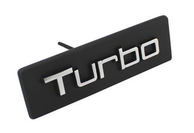 Emblem "TURBO" til Volvo 240, 242, 244, 245, 260, 262, 264, 265