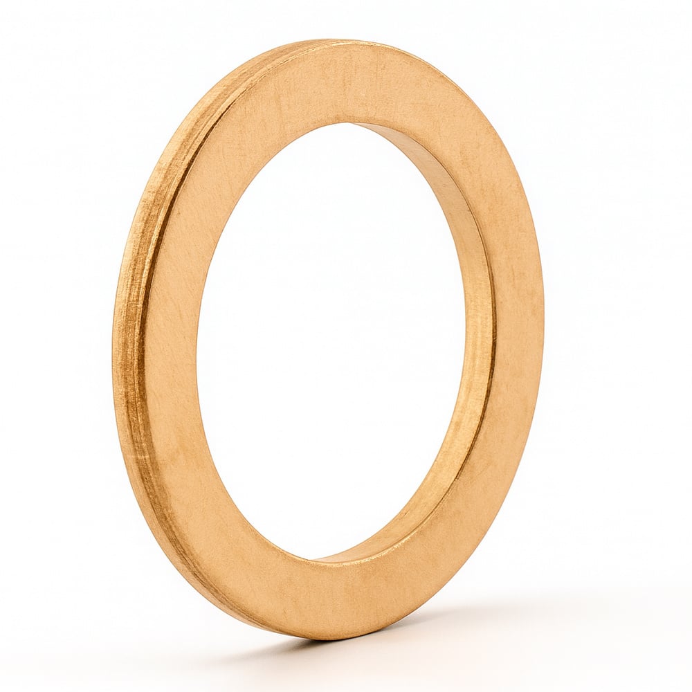 Kobberskive 18,2x22,8x1,5 mm til Volvo PV444, Amazon, Amazon Kombi — bild 2 av 2
