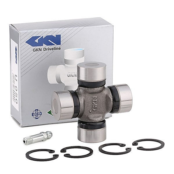 Krydskardan med smørenippel GKN (aksel 44,5 mm) til Volvo PV444, PV544, Amazon, P1800, 140, 240, 740