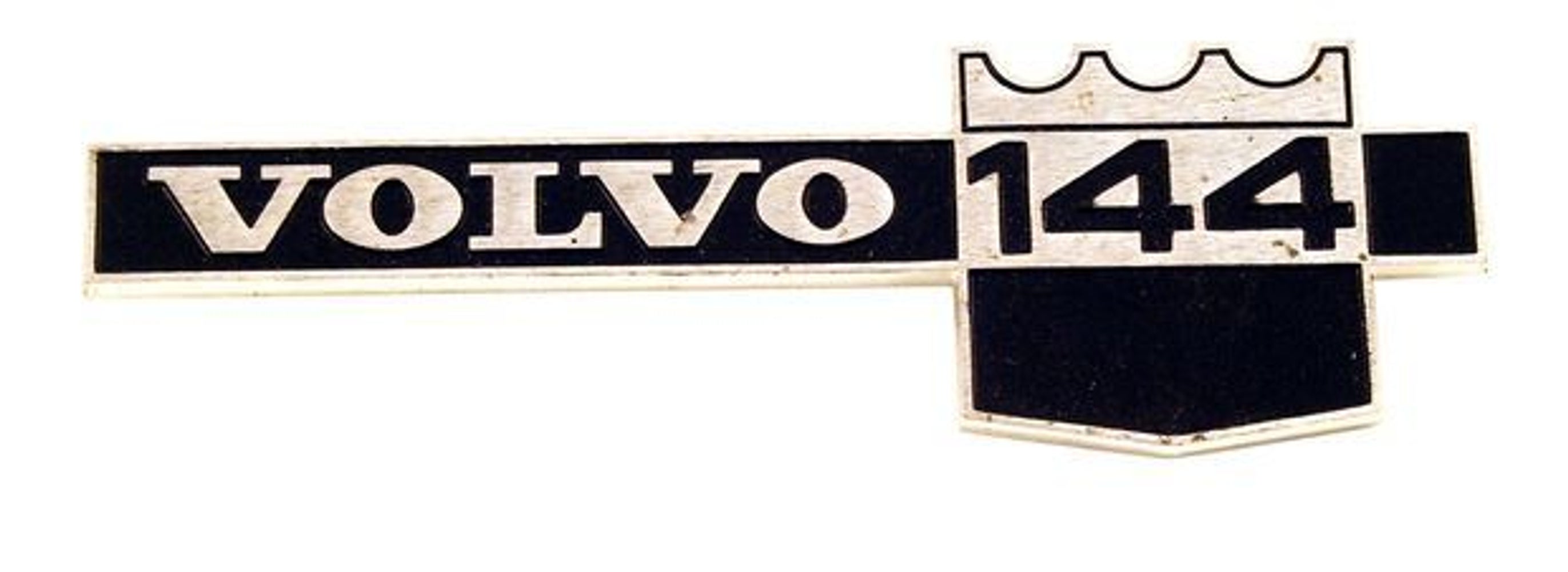Emblem "144 B20A" skærm til Volvo 144 1971-72