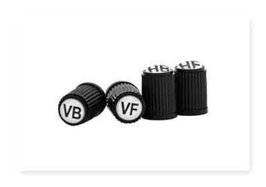 Ventilhætte, dækmærker 4-pak