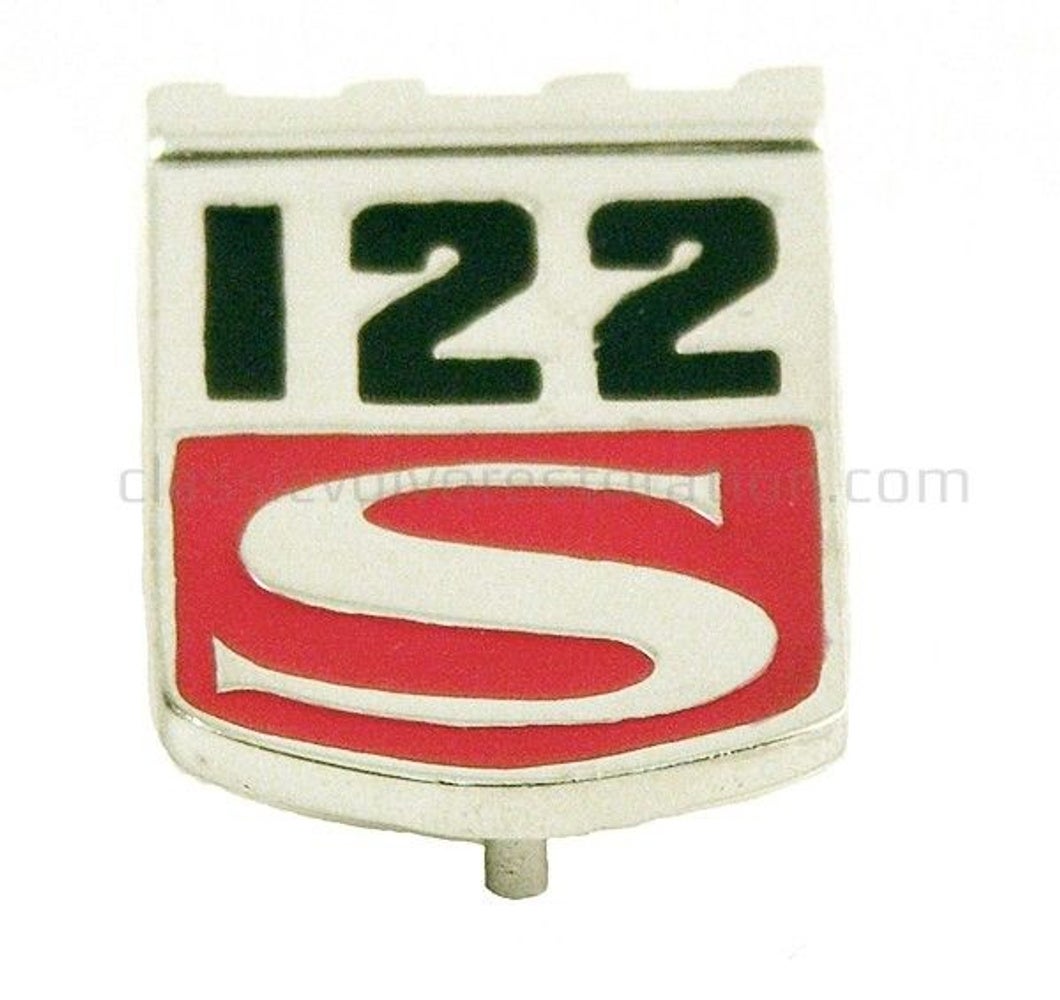 Emblem "122S" til Volvo Amazon 1965-70 — bild 2 av 2