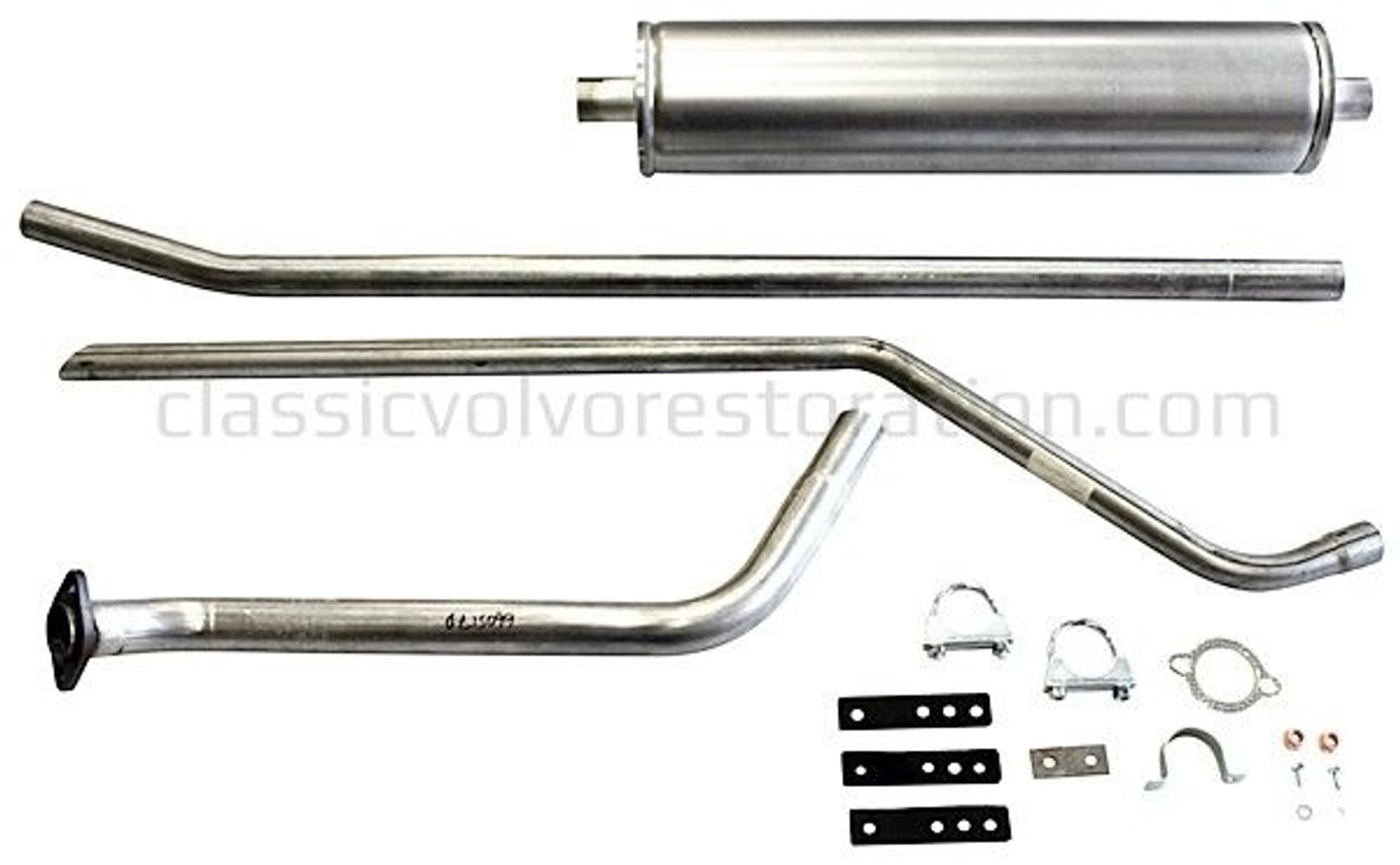 Udstødningssystem til Volvo Duett, 1957-61, B16 — bild 2 av 2