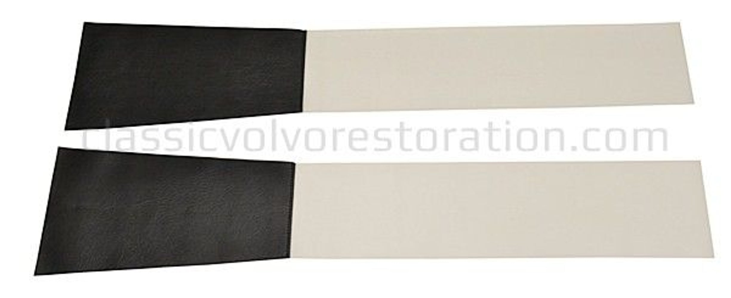 Polstring B-stolpe til Volvo Amazon 1958-60 beige/sort — bild 2 av 2