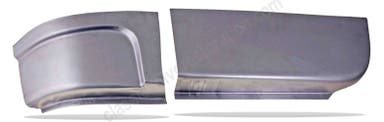 Sideplade bag baghjul til Volvo PV544, Duett, højre
