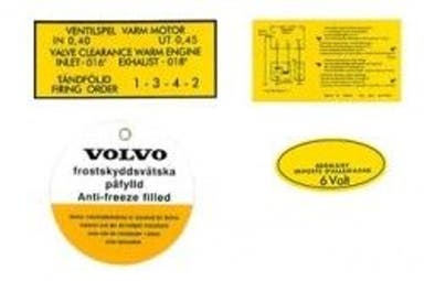 Mærkatsæt til Volvo B16A