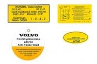 Mærkatsæt til Volvo B16A — bild 1 av 2