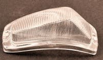Blinklysglas hvidt til Volvo Amazon, 1957-61, venstre — bild 2 av 2