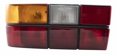 Baglygteglas til Volvo 740, 760, 1983-89, sort, venstre