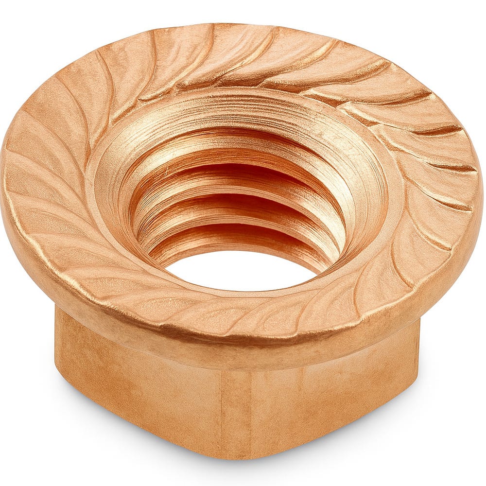 Møtrikmanifold UNC 3/8-16x5/16" (7,5 mm) kobber til Volvo Amazon, Amazon Kombi — bild 2 av 2