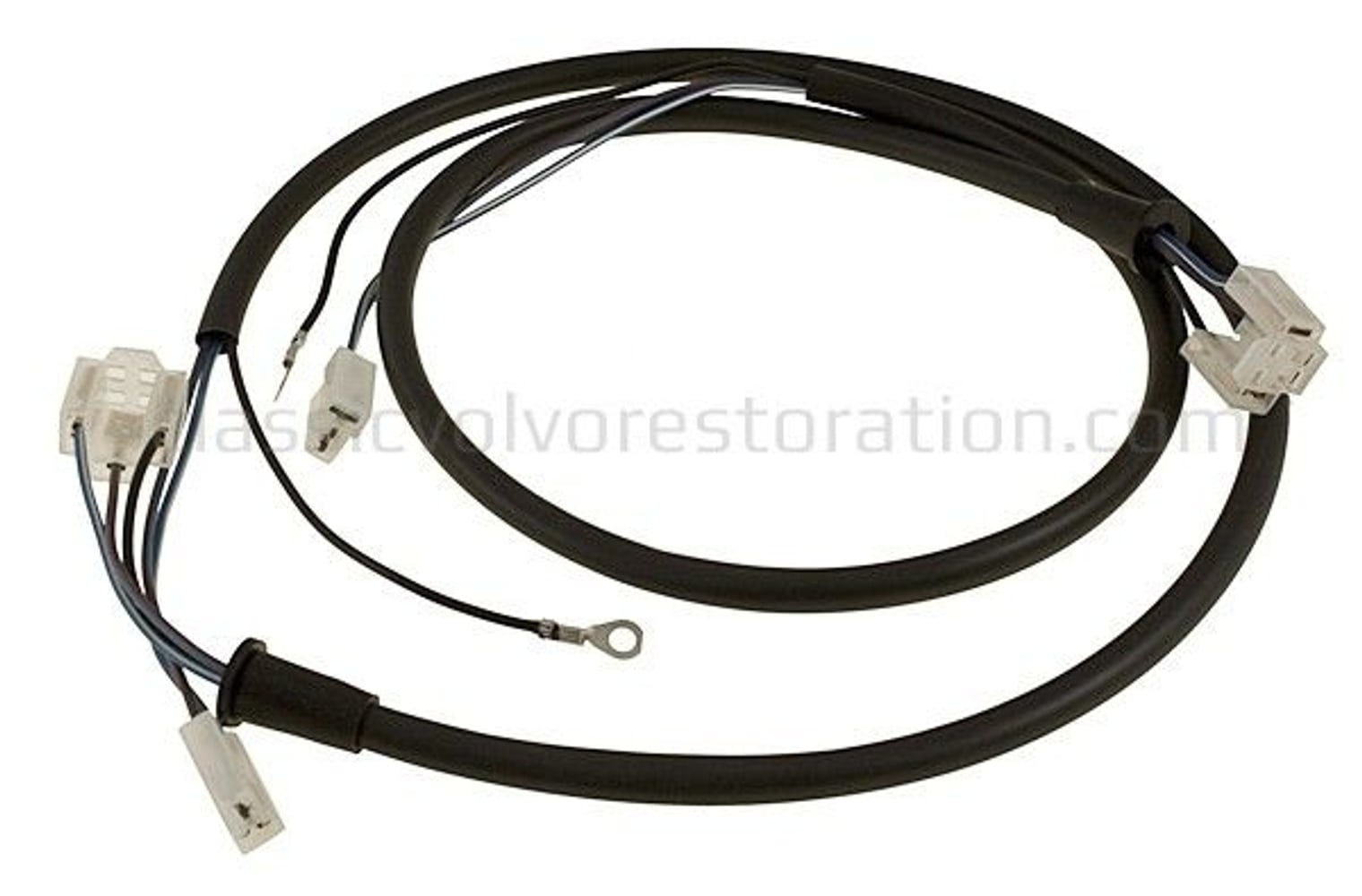 Forlygteledninger til Volvo 1800E, 1800ES, kabler 90° i forhold til hinanden — bild 2 av 2