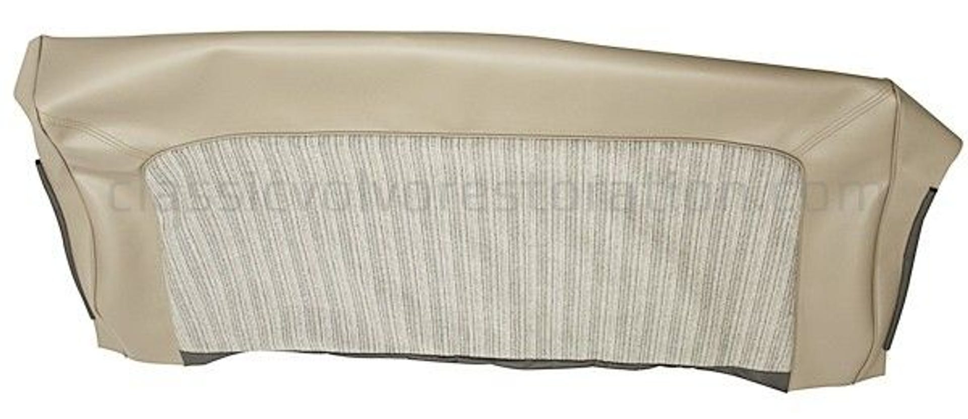 Bagsædebetræk til Volvo Amazon 2d 1962-63 nougat ch 25200- — bild 2 av 2