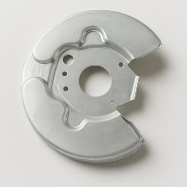 Bremseskjold for til Volvo 240, med ABS, højre