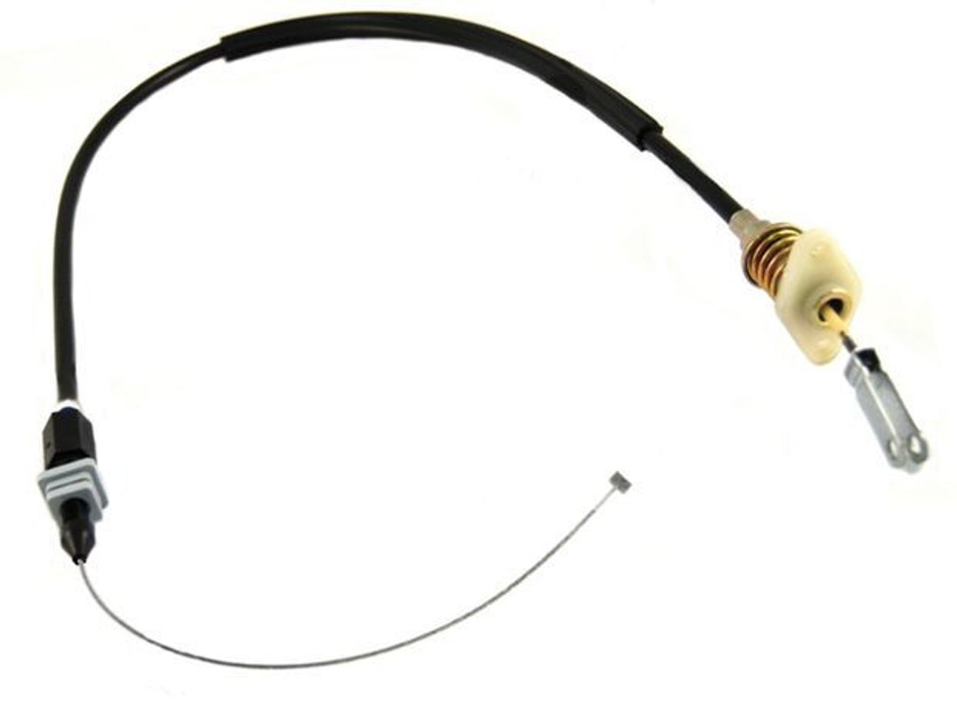 Gaskabel til Volvo 260, B27E, -78, højre