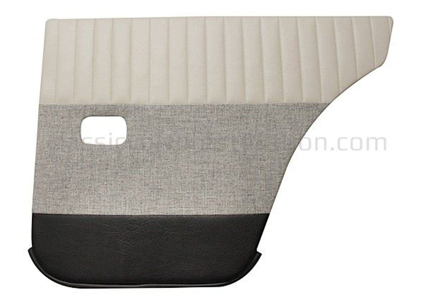 Bagdørspaneler til Volvo Amazon 4d 1959-60, beige/grå/sort — bild 2 av 2