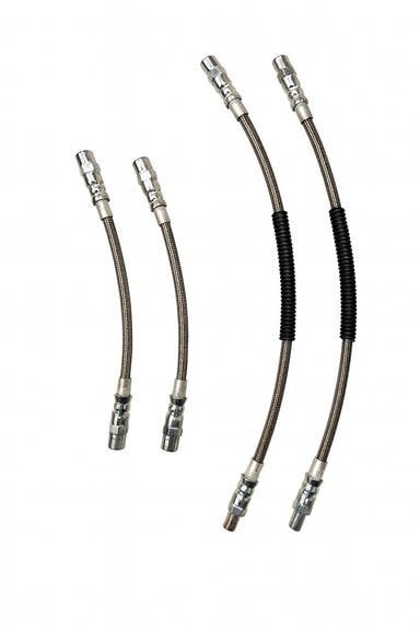 Bremseslangesæt til Volvo 850, S70, V70, C70, 2WD -15", metalflettet