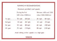 Indkøringsmærke til Volvo Amazon, 140 — bild 2 av 2
