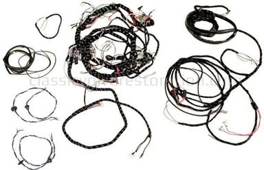 Ledningsnet til Volvo 1800S ch 25500- 2-kreds USA, venstrestyret