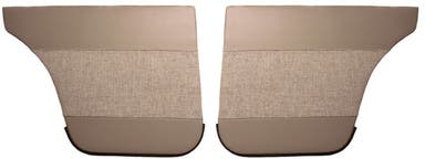 Bagdørspaneler til Volvo Amazon 4d, 1960-61, grå/grå beige