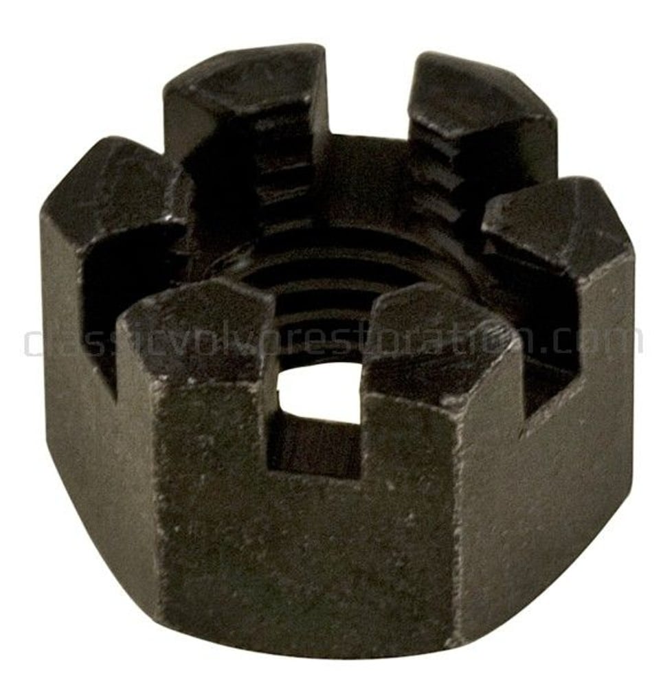 Kronemøtrik M12-1.5x14 øvre kuglebolt til Volvo PV444, Duett, Amazon, Amazon Kombi, 1800 — bild 1 av 2