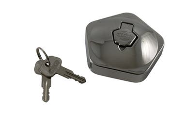 Låsbart tankdæksel til Volvo PV, Amazon, Volvo-logo
