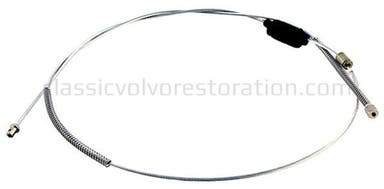 Håndbremsekabel bagtil til Volvo PV544, Duett 1961-66 (2 pr. bil)