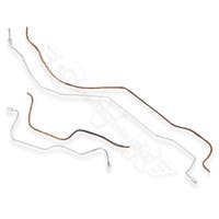 Bremserør 2-kreds bag til Volvo Amazon, Amazon Kombi 1969-70, 1800 1969-73, højre — bild 1 av 2