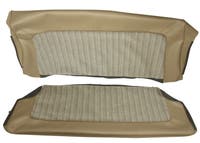 Bagsædebetræk til Volvo Amazon 2d 1962-63 nougat ch 25200- — bild 1 av 2
