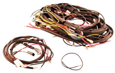 Ledningsnet til Volvo 1800E, 1800ES 1972, venstrestyret, BW35