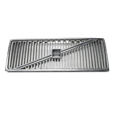 Grill med strip og emblem til Volvo 740 1984-89, 760 1982-87, forkromet