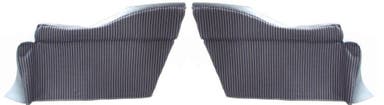 Paneler bagpå nederst til Volvo PV444 1951-54, blå/grå