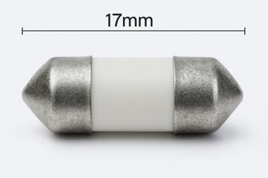 Sikring 25A Porcelæn (kort) til Volvo PV444, PV544, Duett, Amazon