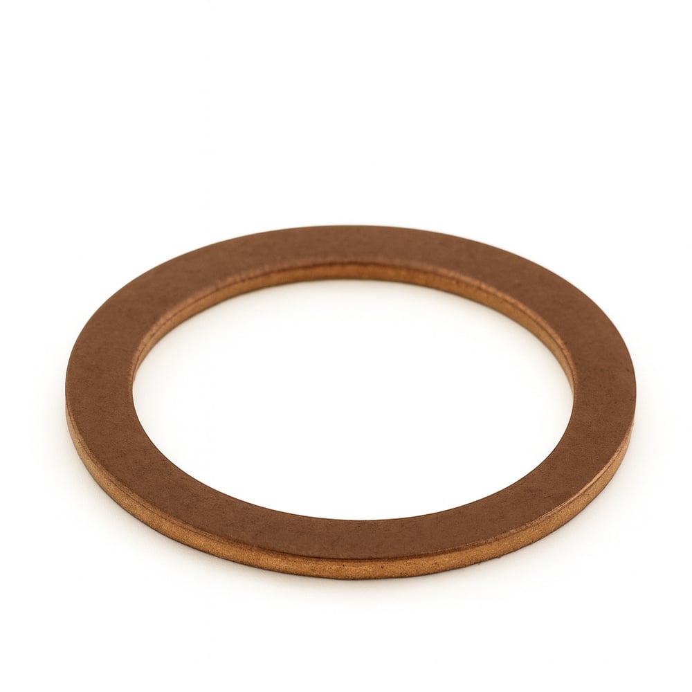 Kobberskive 26,4x31,6x1,8 mm til Volvo PV444, PV544, Duett, Amazon, Amazon Kombi, 1800 — bild 1 av 2
