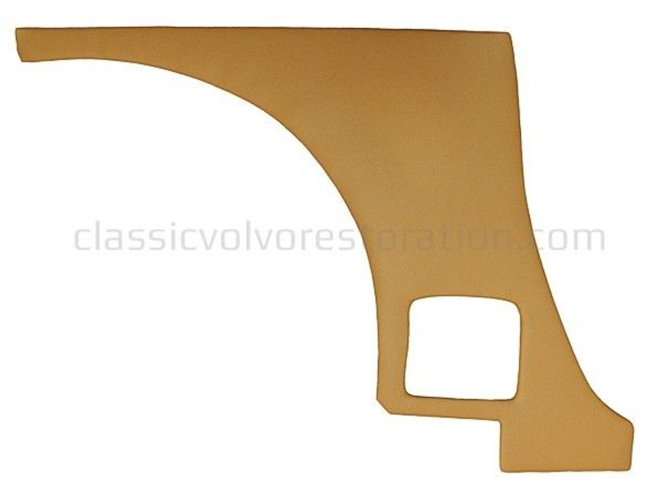 Bagpaneler til Volvo 1800E 1972 guld metallic — bild 2 av 2