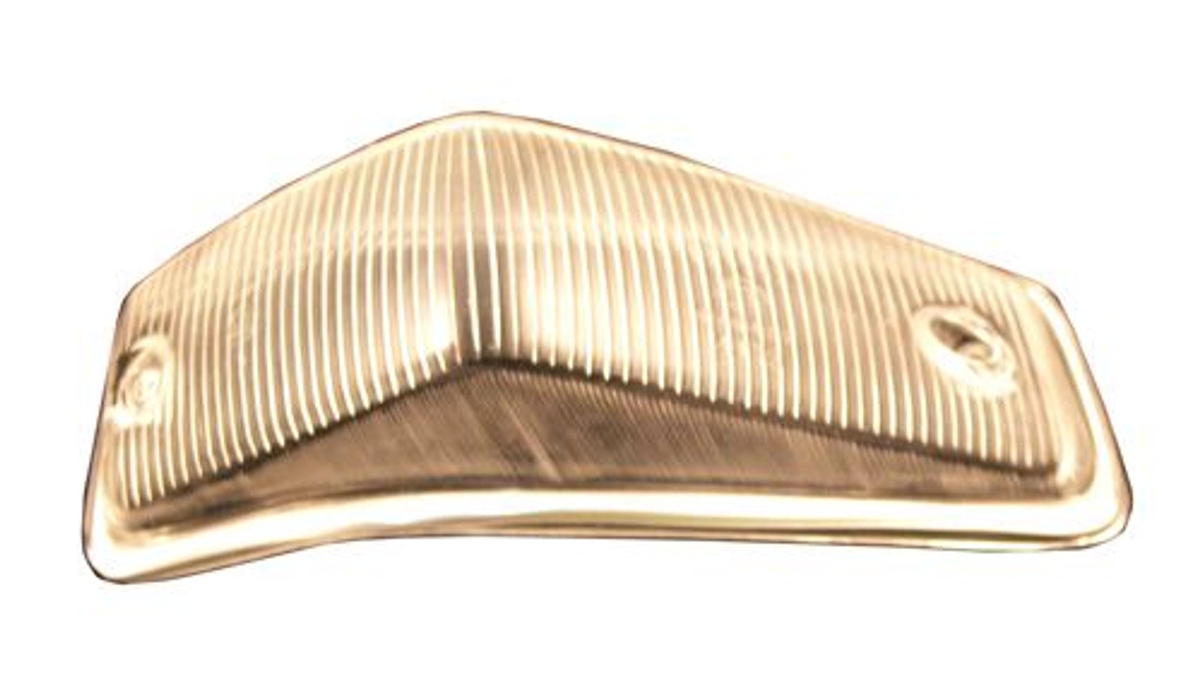 Blinklysglas til Volvo 140 -72 hvid med ramme, højre
