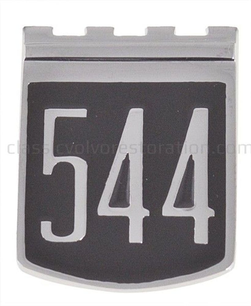 Emblem "Volvo PV 544" til Volvo PV544 1965 — bild 2 av 2