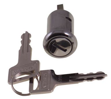 Dørlåsecylinder til Volvo 140, 164, 240, 1967-77