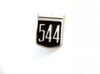 Emblem "Volvo PV 544" til Volvo PV544 1965 — bild 1 av 2