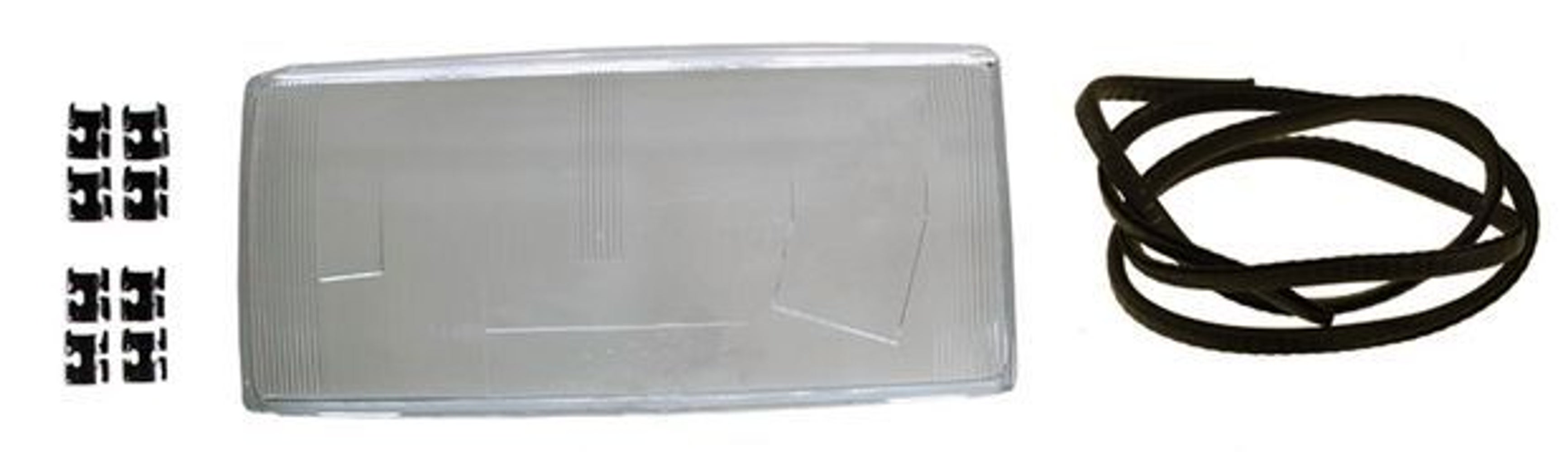 Glasforlygte til Volvo 740, 760, 1982-89, højre