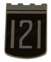 Emblem "121" til Volvo Amazon 1965-70 — bild 1 av 2