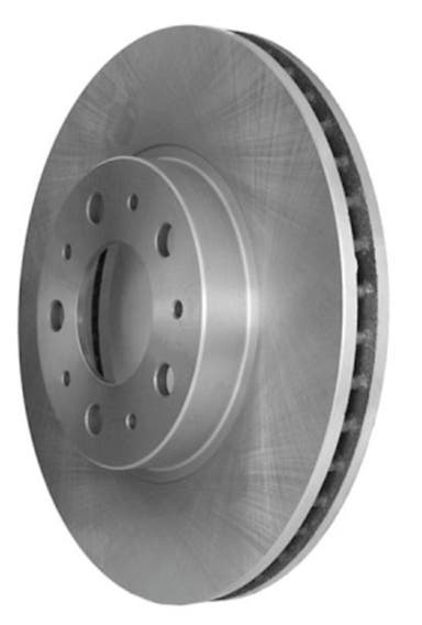 Forbremseskive til Volvo 740, 760, 780, ventileret, 262 mm