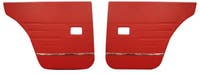 Bagdørspaneler til Volvo Amazon 4d, Amazon Kombi, 1962-63, røde — bild 2 av 2