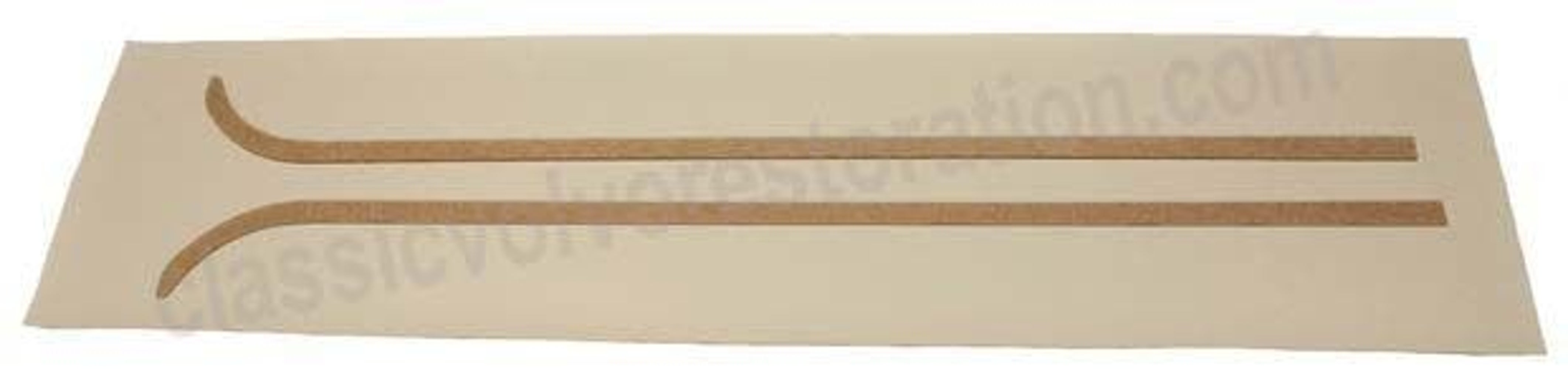 Paneler B-stolpe til Volvo PV544 1958-60, US beige