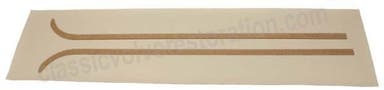 Paneler B-stolpe til Volvo PV544 1958-60, US beige