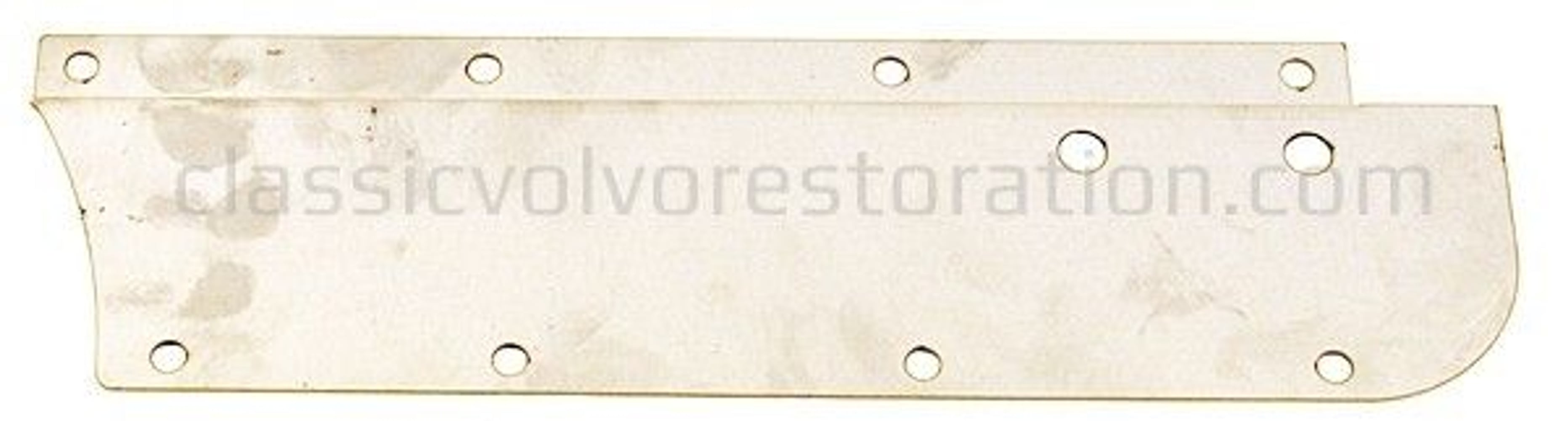Kantplade under bagsæde til Volvo PV544, Duett 210, højre — bild 2 av 2