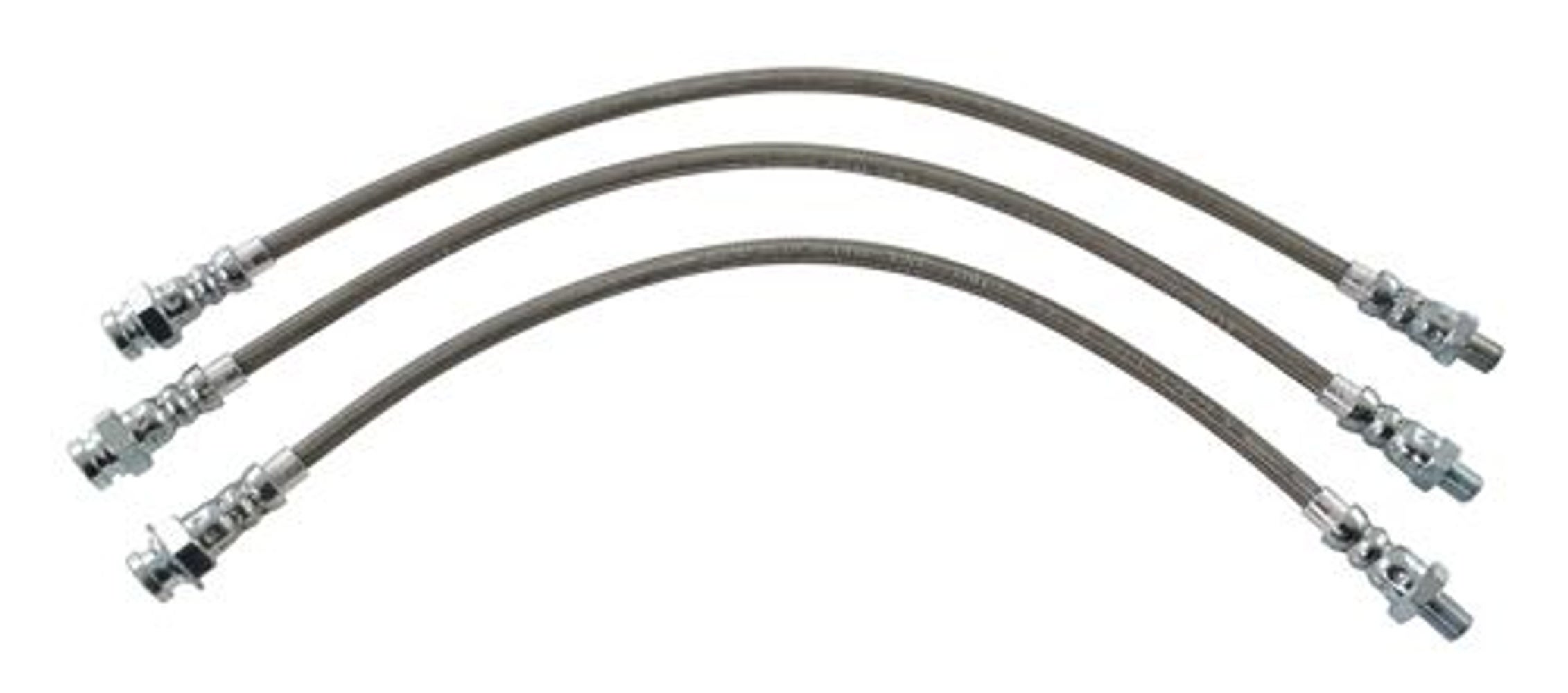 Bremseslangesæt til Volvo Amazon B16, B18-, metalflettet