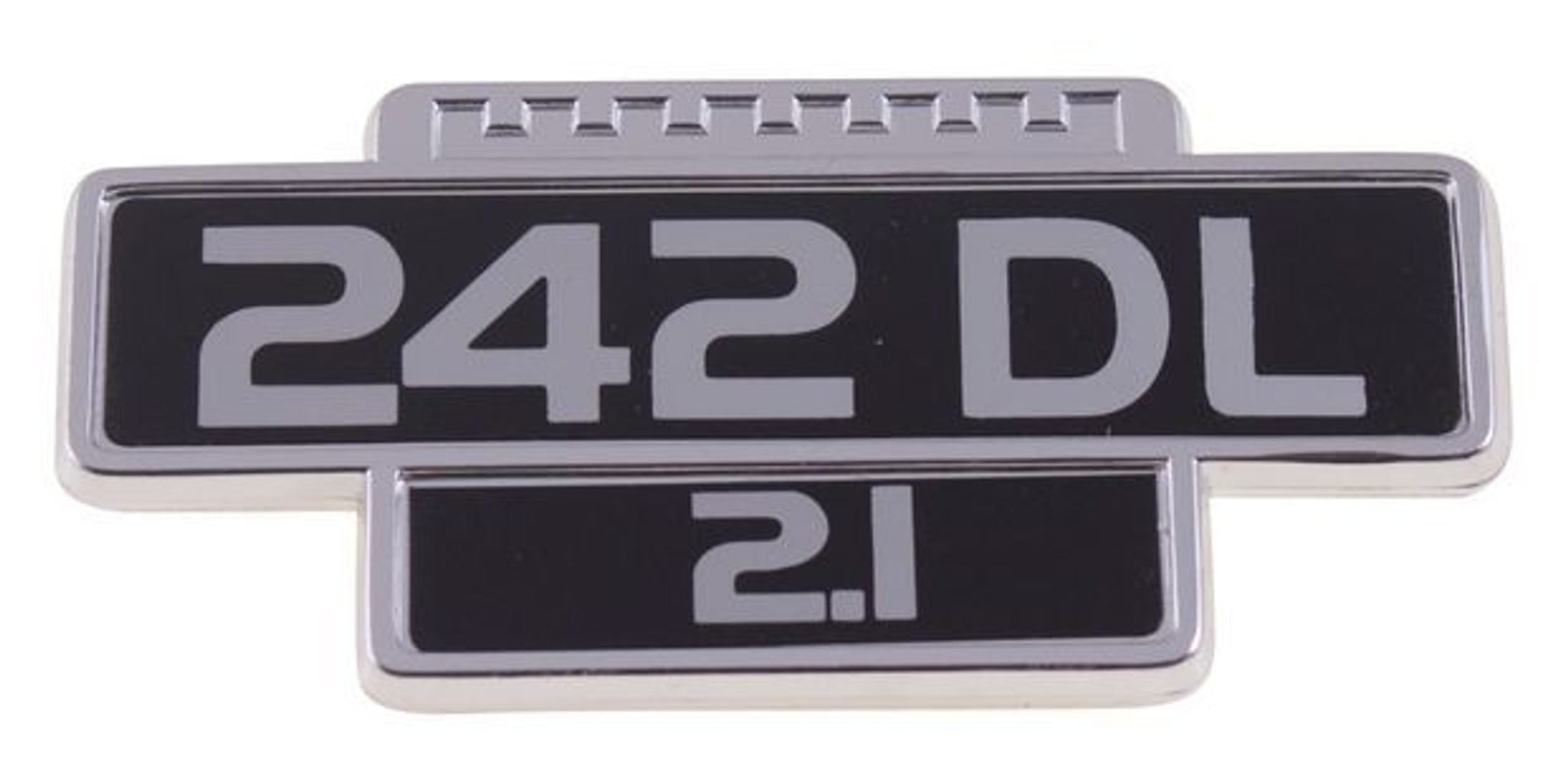Emblem 242DL 2,1" til Volvo 240, 242